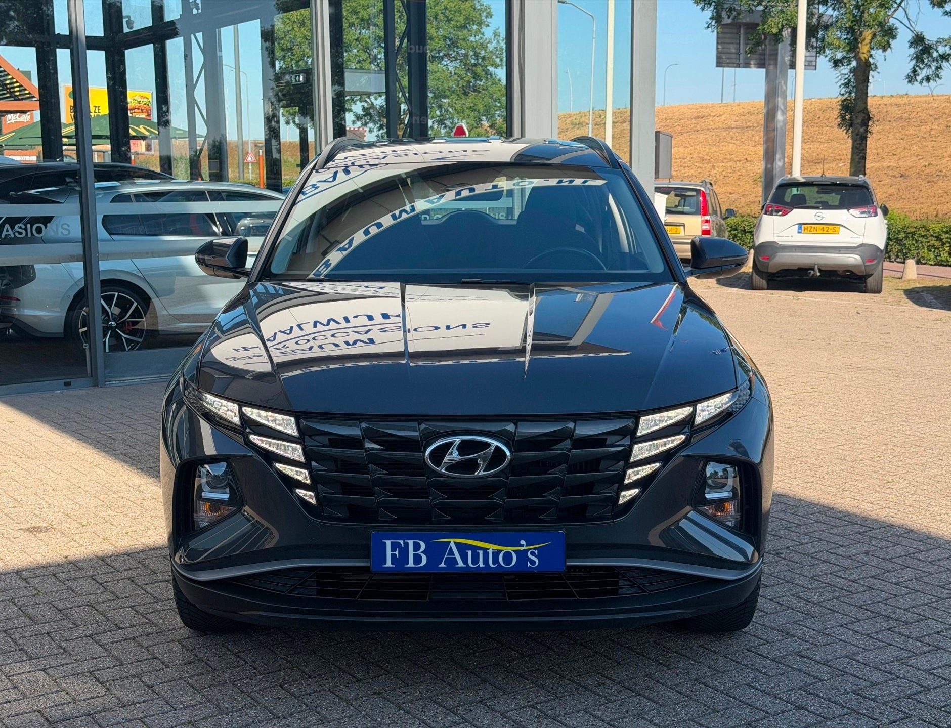 Hyundai Tucson 1.6 T-GDI PHEV 4WD 265 PK Vele opties!, Auto's, Automaat, Stof, Gebruikt, 4 cilinders