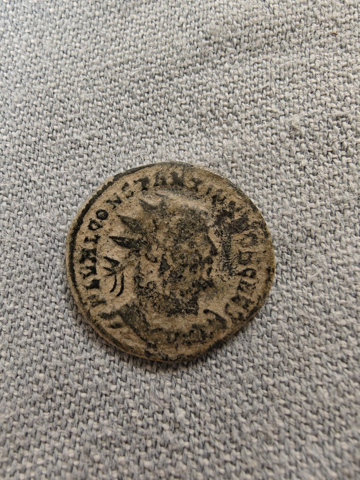 Romeinse munt, Constantinus I als Caesar, 295-299 AD, Ophalen of Verzenden, Overige landen
