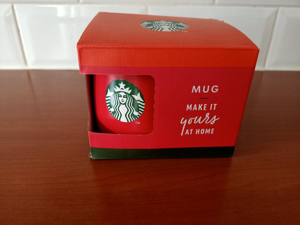 grote rode mok / beker van Starbucks 2025 - nieuw, Ophalen, Nieuw, Overige stijlen, Kop(pen) en/of Schotel(s)
