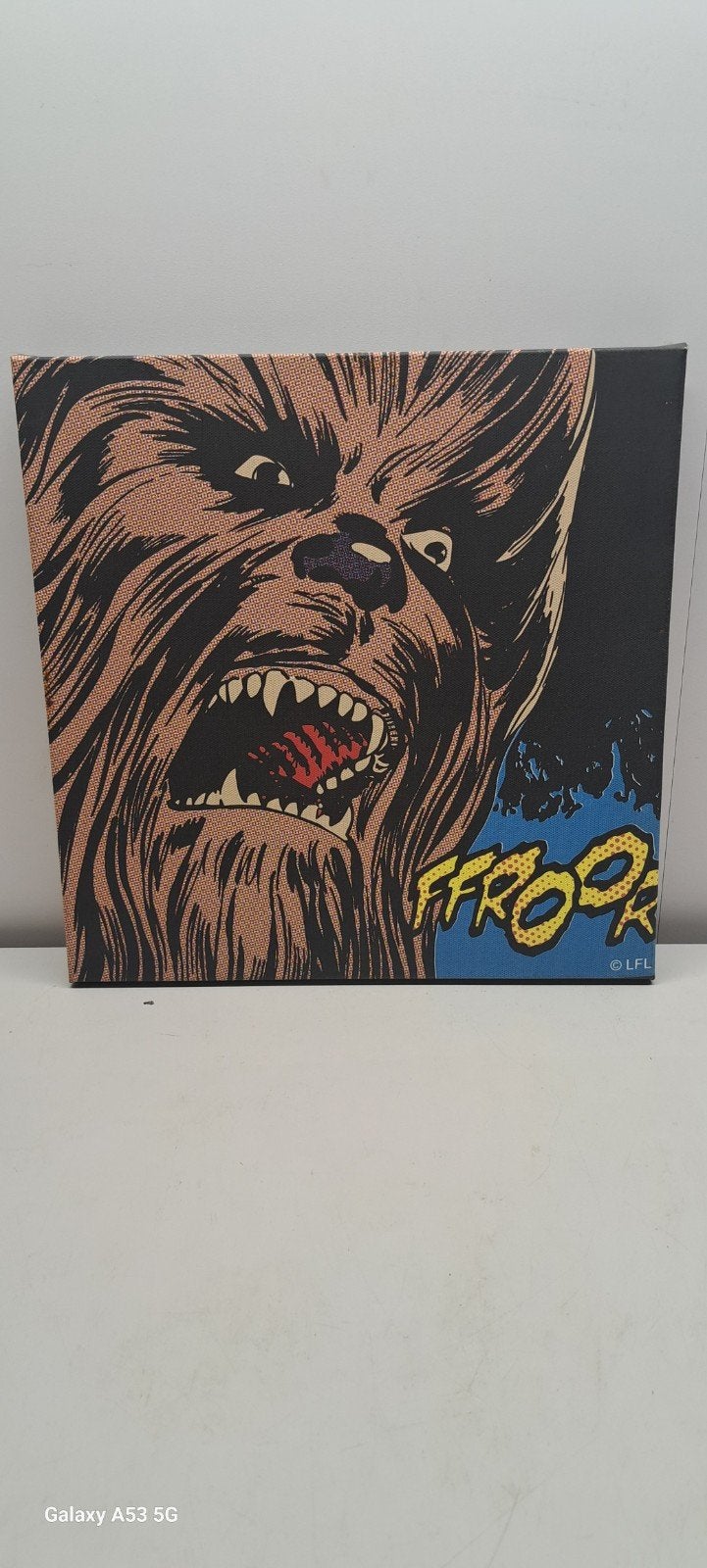 Set van 3 Star Wars schilderijen: Yoda, Vader, Chewbacca, Ophalen of Verzenden