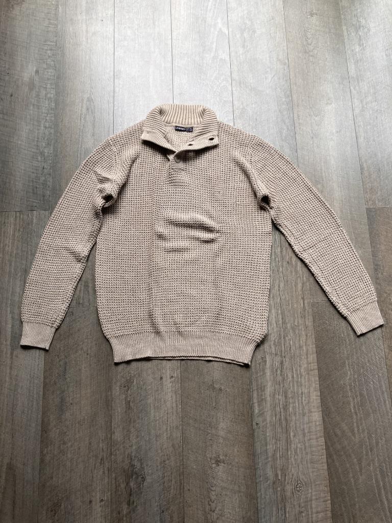 Livergy sweater beige maat M (50% katoen / 50 % polyacryl), Kleding | Heren, Truien en Vesten, Maat 48/50 (M), Beige, Ophalen of Verzenden
