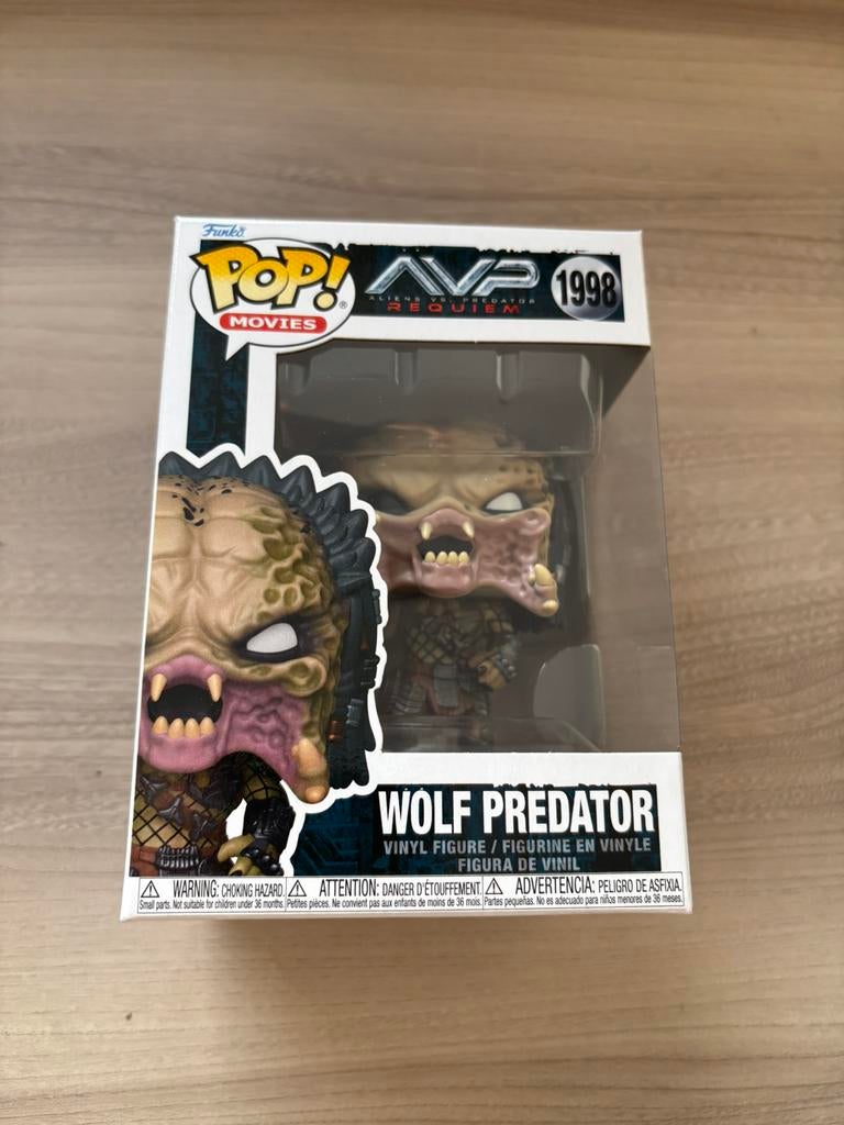 Funko Pop! Movies #1998 Wolf Predator – AVP Requiem Vinyl, Ophalen of Verzenden, Funko Europe, Supportemea@funko.com, 4th floor, 1 Queen Caroline St, London W6 9YN, Verenigd Koninkrijk