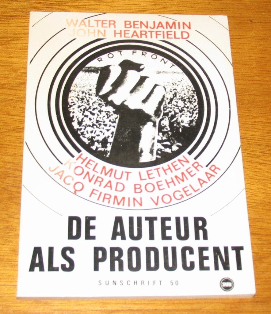 Walter Benjamin - De auteur als producent  (Sunschrift 50), Boeken, Ophalen of Verzenden, Gelezen