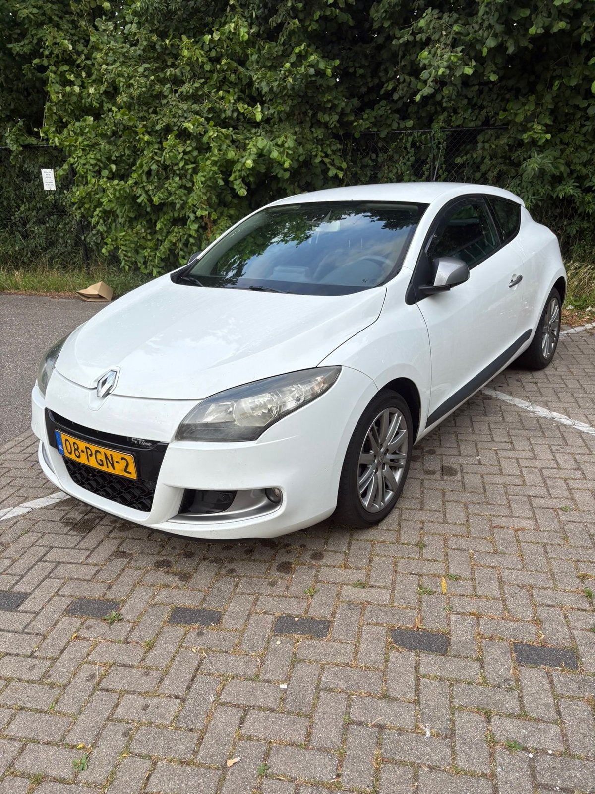 Renault Mégane 1.4 TCE 96KW Coupe 2011 Wit, Voorwielaandrijving, 4 cilinders, 635 kg, Wit