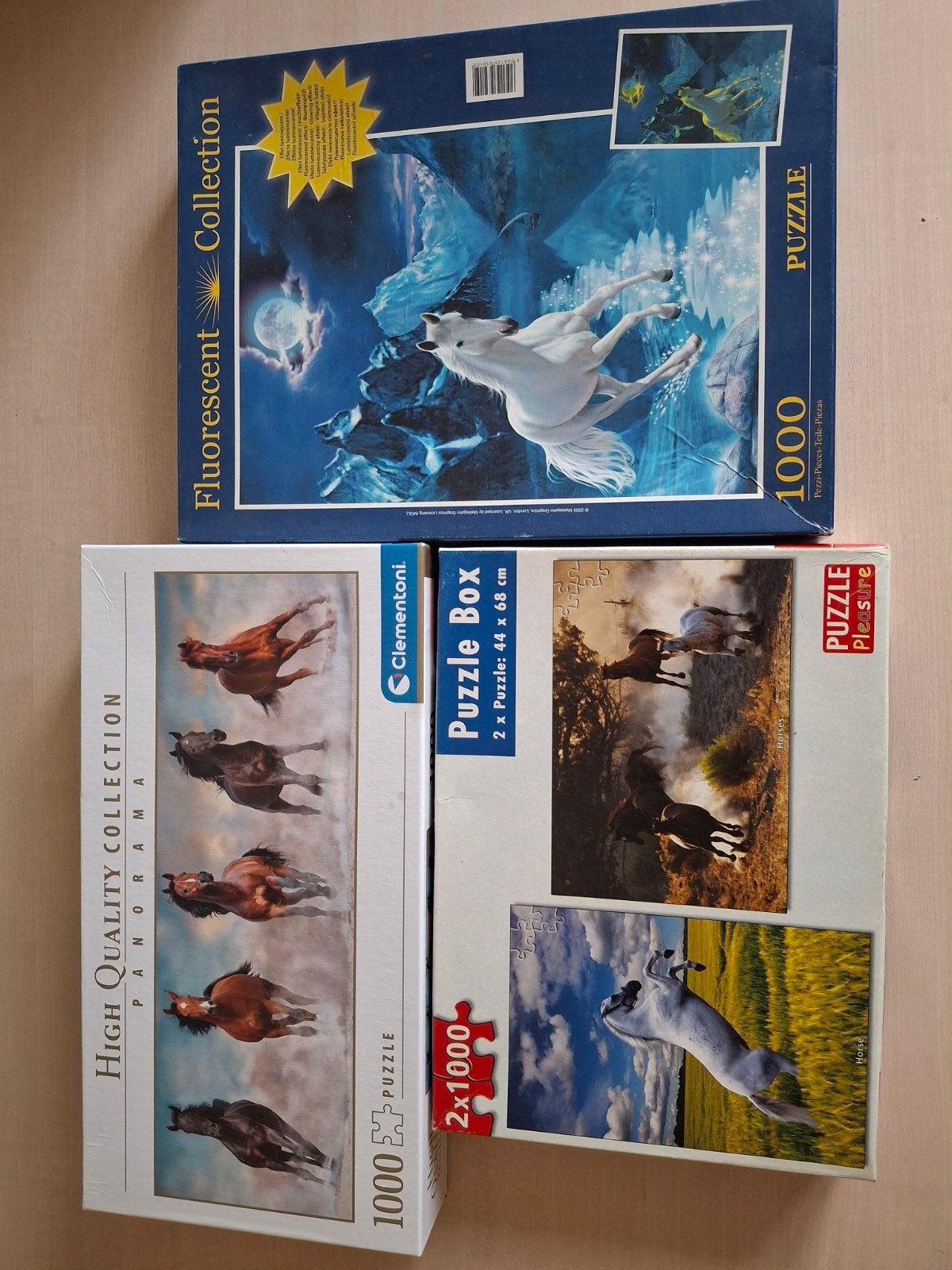 Paardenpuzzels, Ophalen of Verzenden, 500 t/m 1500 stukjes, Gebruikt, Legpuzzel