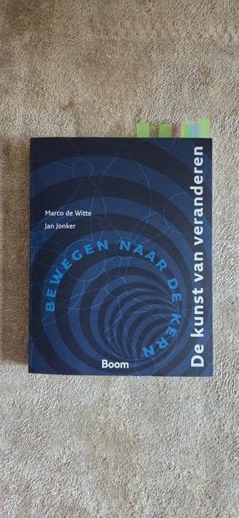 De kunst van veranderen -  9780901311455, Marco de Witte & Jan Jonker, Zo goed als nieuw, Alpha, HBO