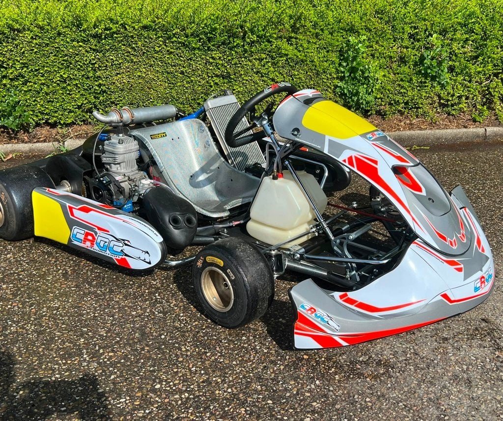 Croc Promotion 2024 met Gereviseerde Iame X30 Motor, Ophalen, Zo goed als nieuw, Kart