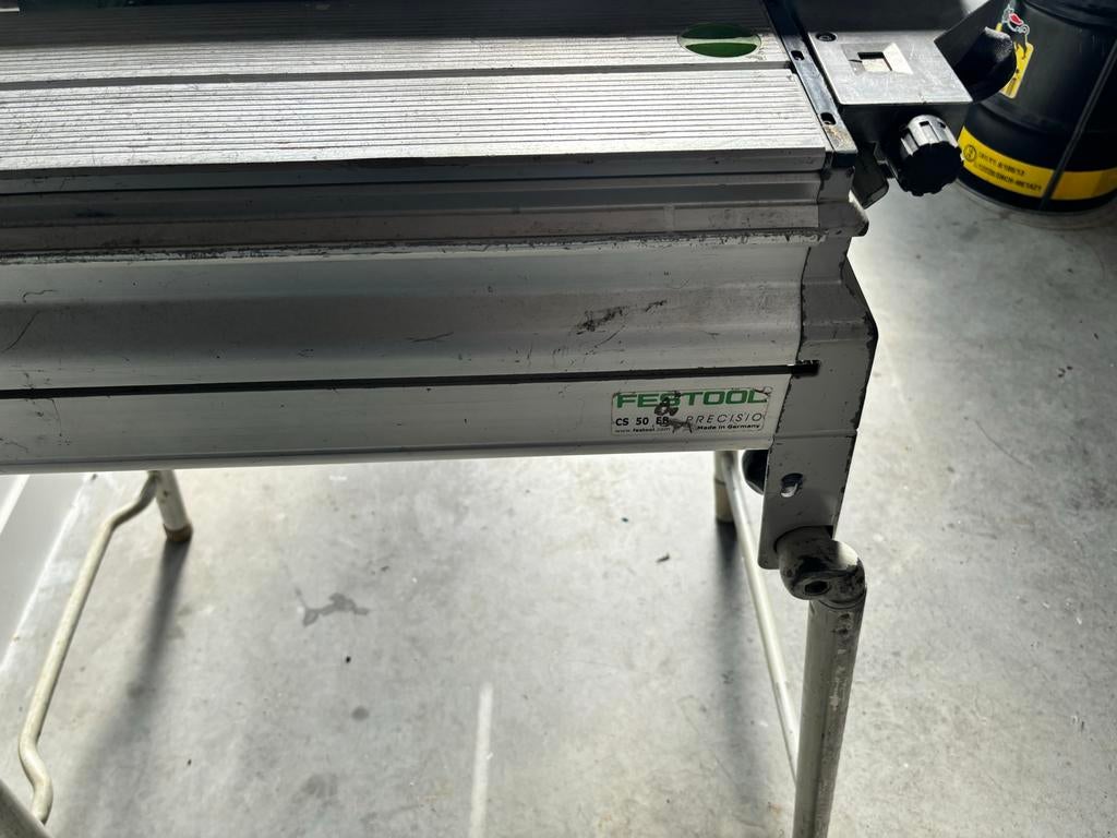 Festool CS 50 EB Precisio tafelzaag, Doe-het-zelf en Verbouw, Gereedschap | Zaagmachines, Ophalen of Verzenden, Gebruikt, Cirkelzaag