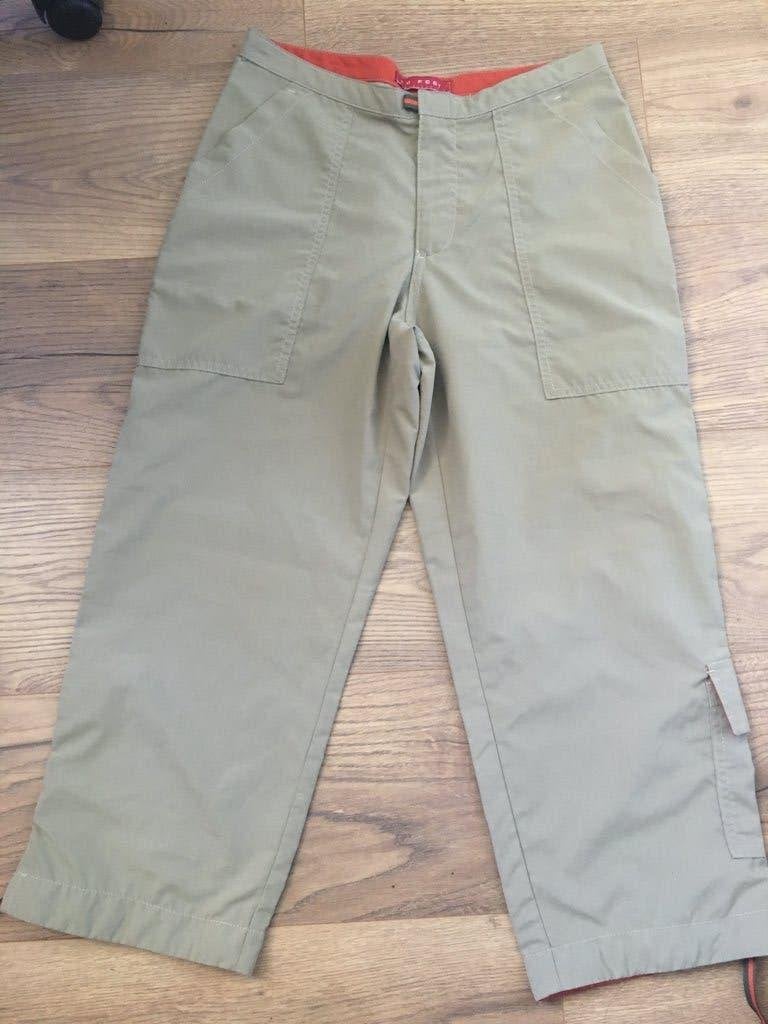 10 FEET beige 7/8 broek maat M, Overige kleuren, 10 Feet, Ophalen of Verzenden, Zo goed als nieuw