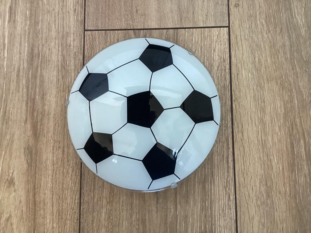 Lamp  plafondlamp voetbal, Ophalen, Zo goed als nieuw