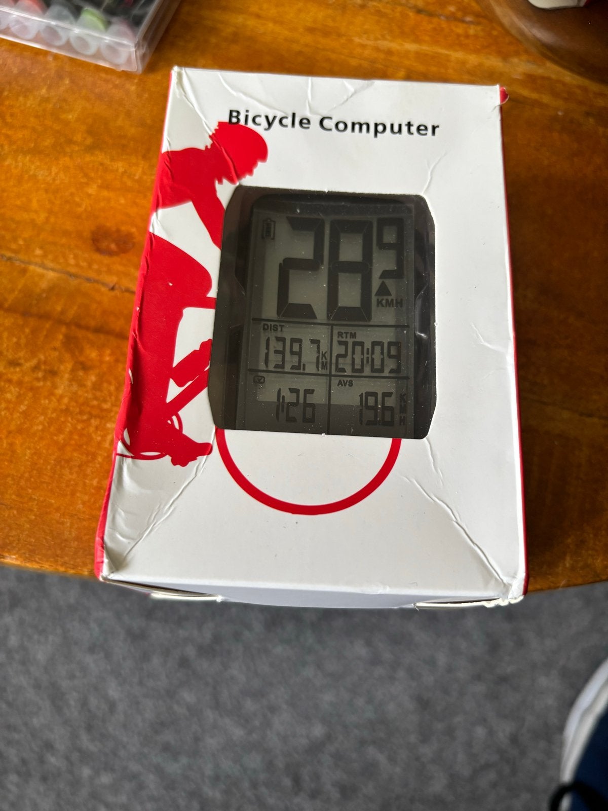 Draadloze Fietscomputer met Snelheids- en Afstandsmeting, Ophalen of Verzenden, Draadloos, Nieuw