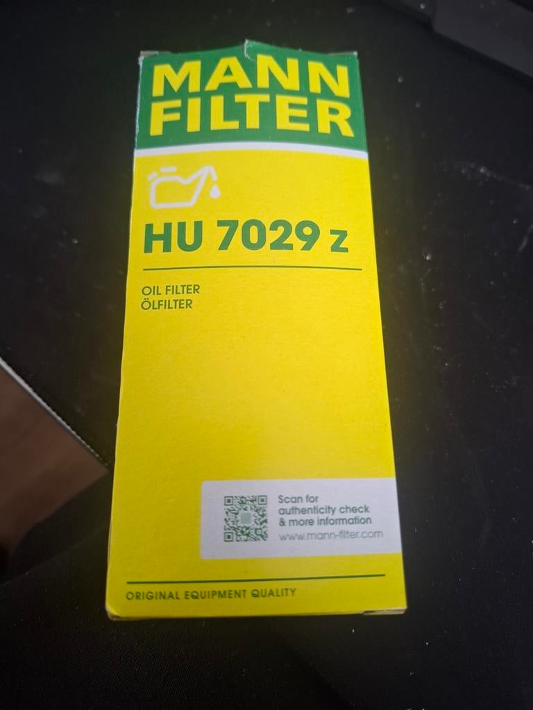 Nieuw Mann Filter oliefilter HU 7029 z voor VW Audi, Ophalen of Verzenden, Nieuw