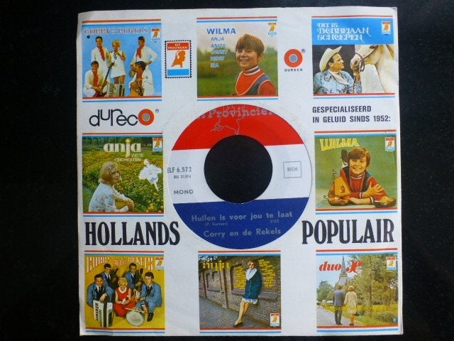 Corry en de Rekels. Huilen is voor jou te laat./ Adio, adio,, Cd's en Dvd's, Vinyl Singles, Ophalen of Verzenden, Gebruikt, 7 inch