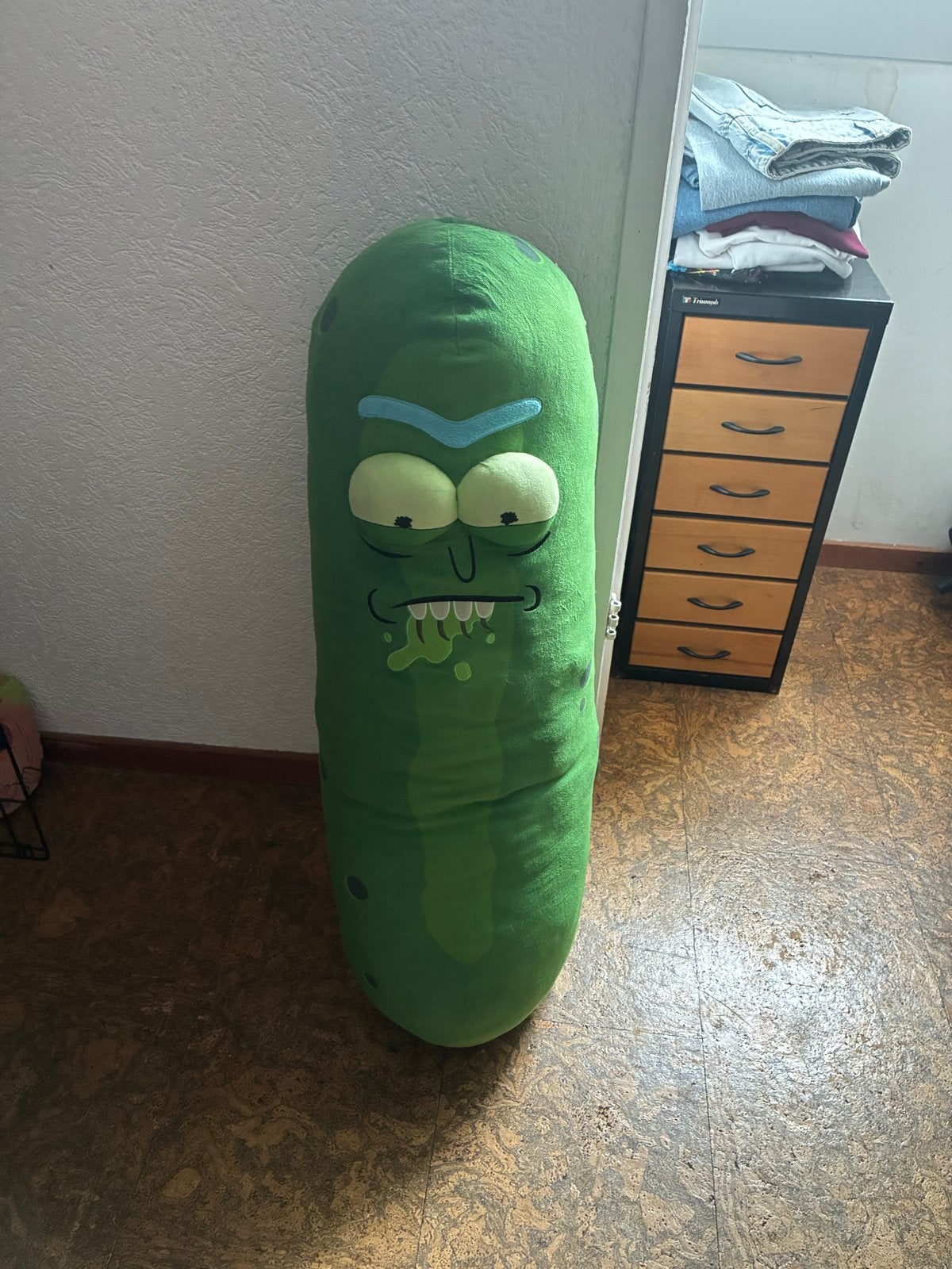 Grote Pickle Rick knuffel - Rick and Morty, Ophalen, Overige merken, Overige karakters, Overige typen
