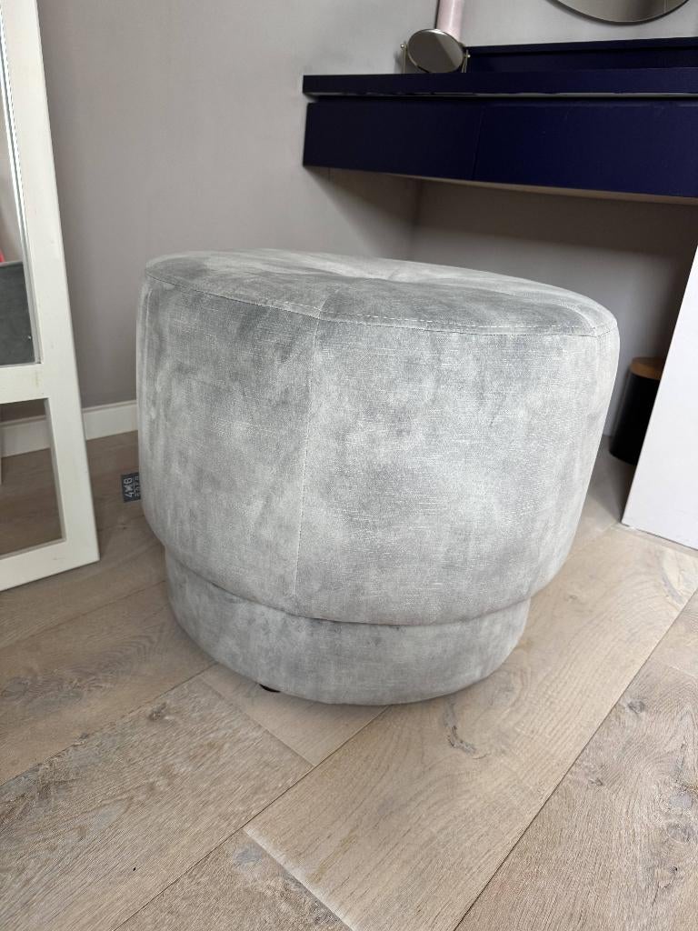Als nieuw: Poef 4x6 Sofa, Ophalen, Minder dan 50 cm, Rond, Minder dan 50 cm