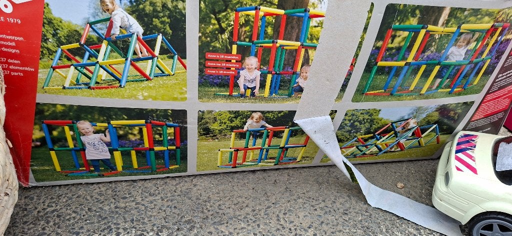 Quadro klimrek, Kinderen en Baby's, Speelgoed | Buiten | Speeltoestellen, Ophalen, Gebruikt