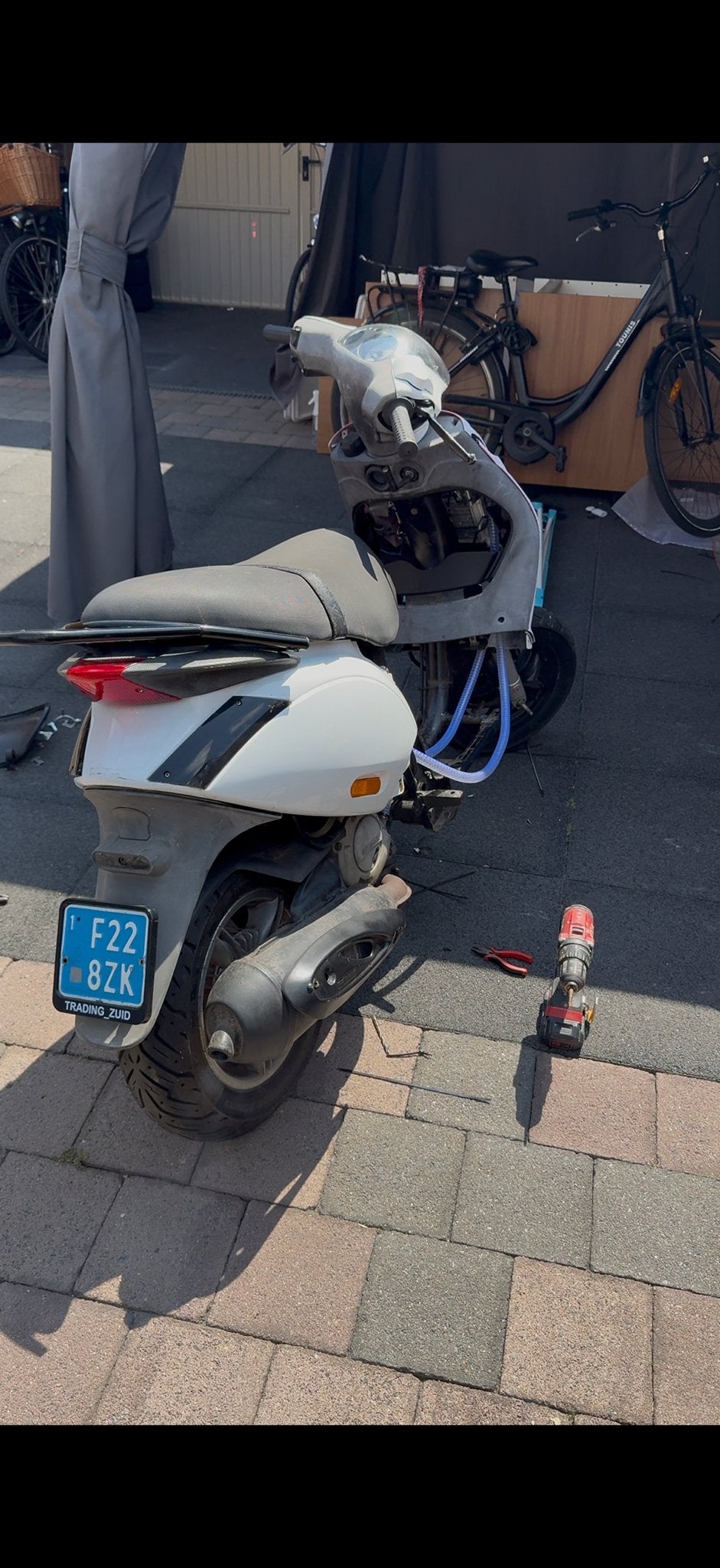 Piaggio Zip 125cc 2t LC !!WAARDEPEILING!!, Ophalen, Gebruikt, Tweetakt, Piaggio