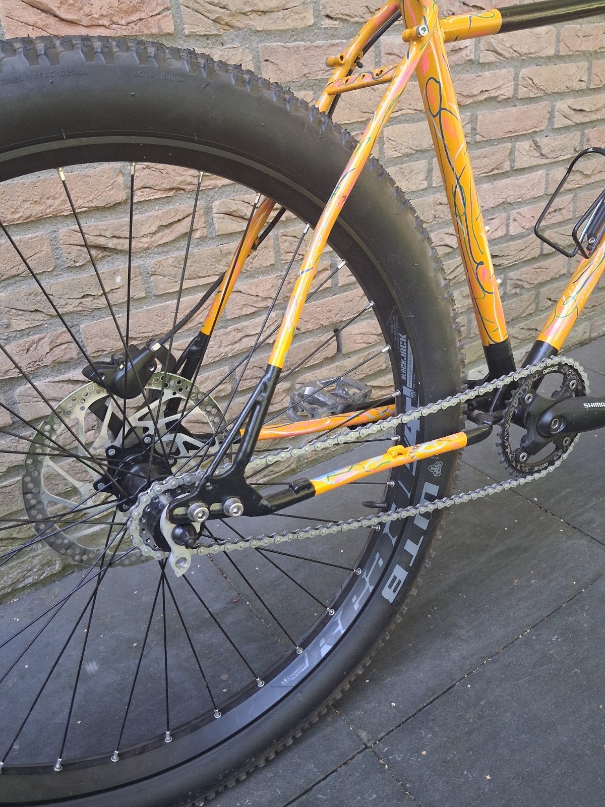 Foto 4 van klunker mountainbike 27.5 plus banden