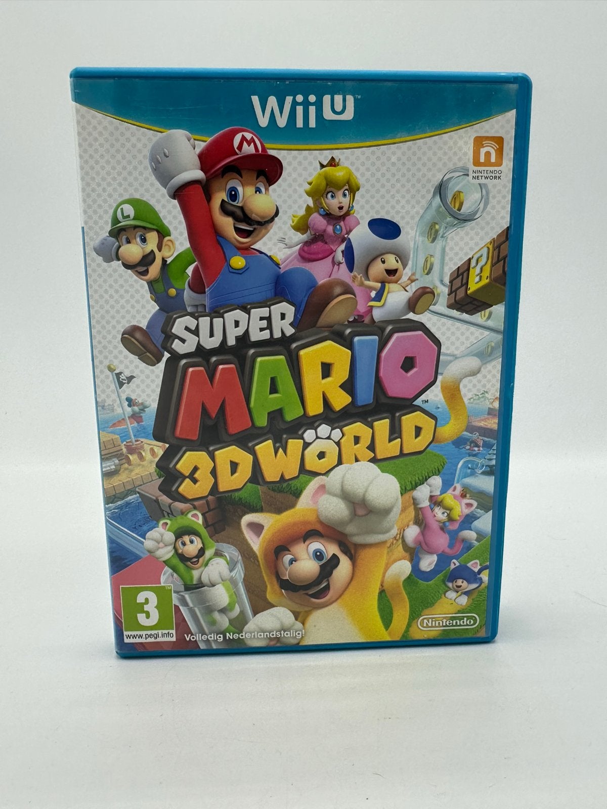 Super Mario 3D World - Wii U (Volledig Nederlandstalig), Spelcomputers en Games, Eén computer, Ophalen of Verzenden, Zo goed als nieuw
