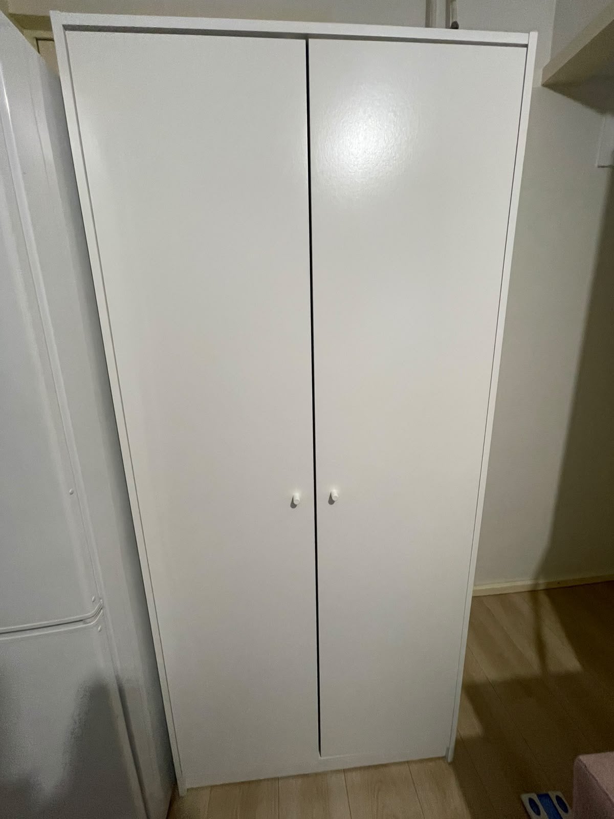 Kledingkast Kleppstad wit, Huis en Inrichting, Ophalen, 50 tot 100 cm, Zo goed als nieuw, 150 tot 200 cm