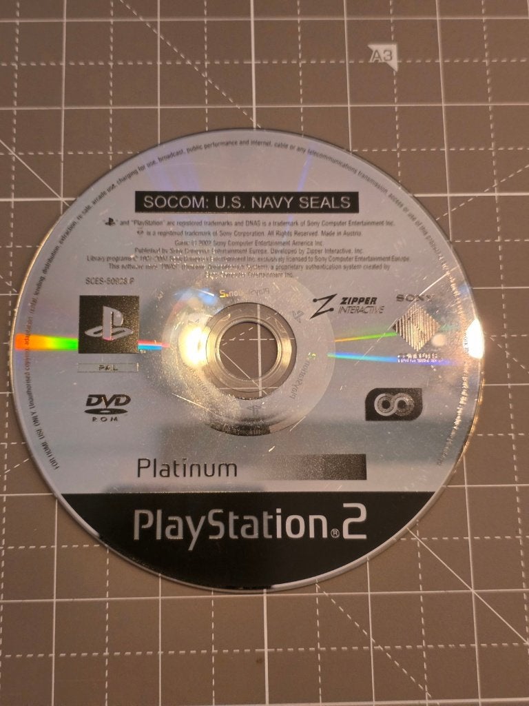 SOCOM: U.S. Navy Seals - PlayStation 2 (losse disc), Gebruikt, Shooter, Verzenden, 1 speler