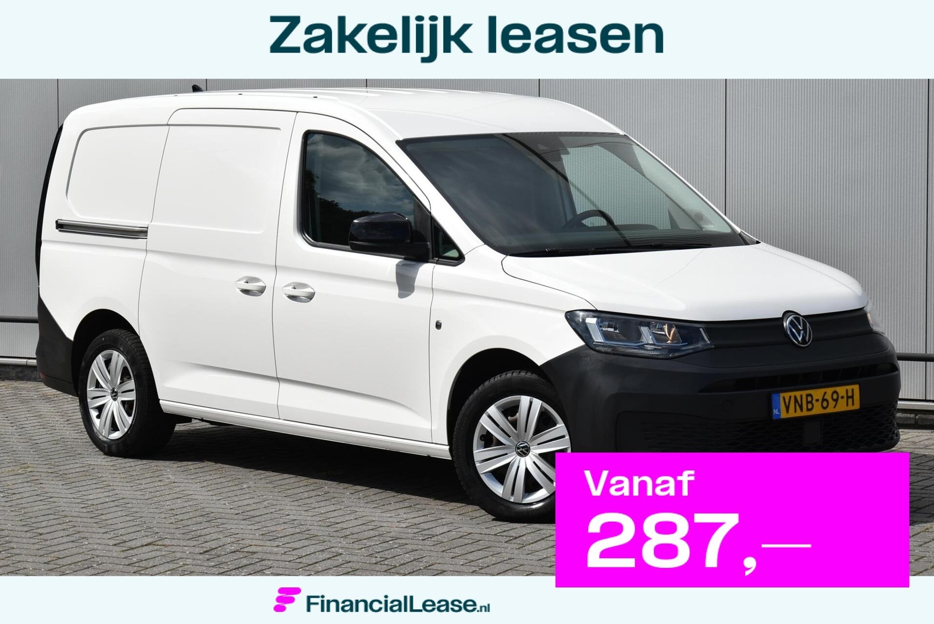 Volkswagen Caddy Maxi 2.0 TDI Aut. Clima Navi Cruise Inricht, Dealer onderhouden, Stof, Gebruikt, 4 cilinders