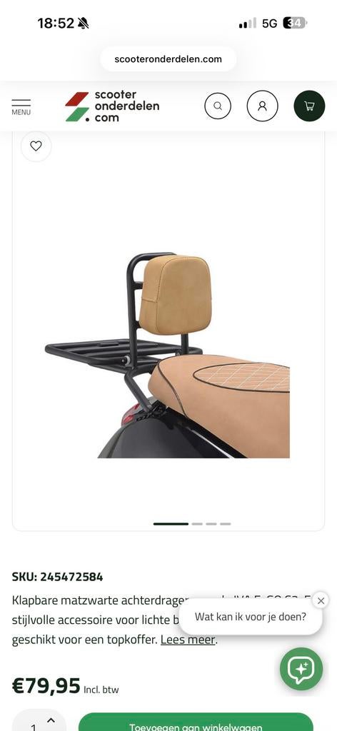 IVA e-GO s3 klapdrager nieuw! 20€, Ophalen of Verzenden, Zo goed als nieuw, Overige typen, Overige merken