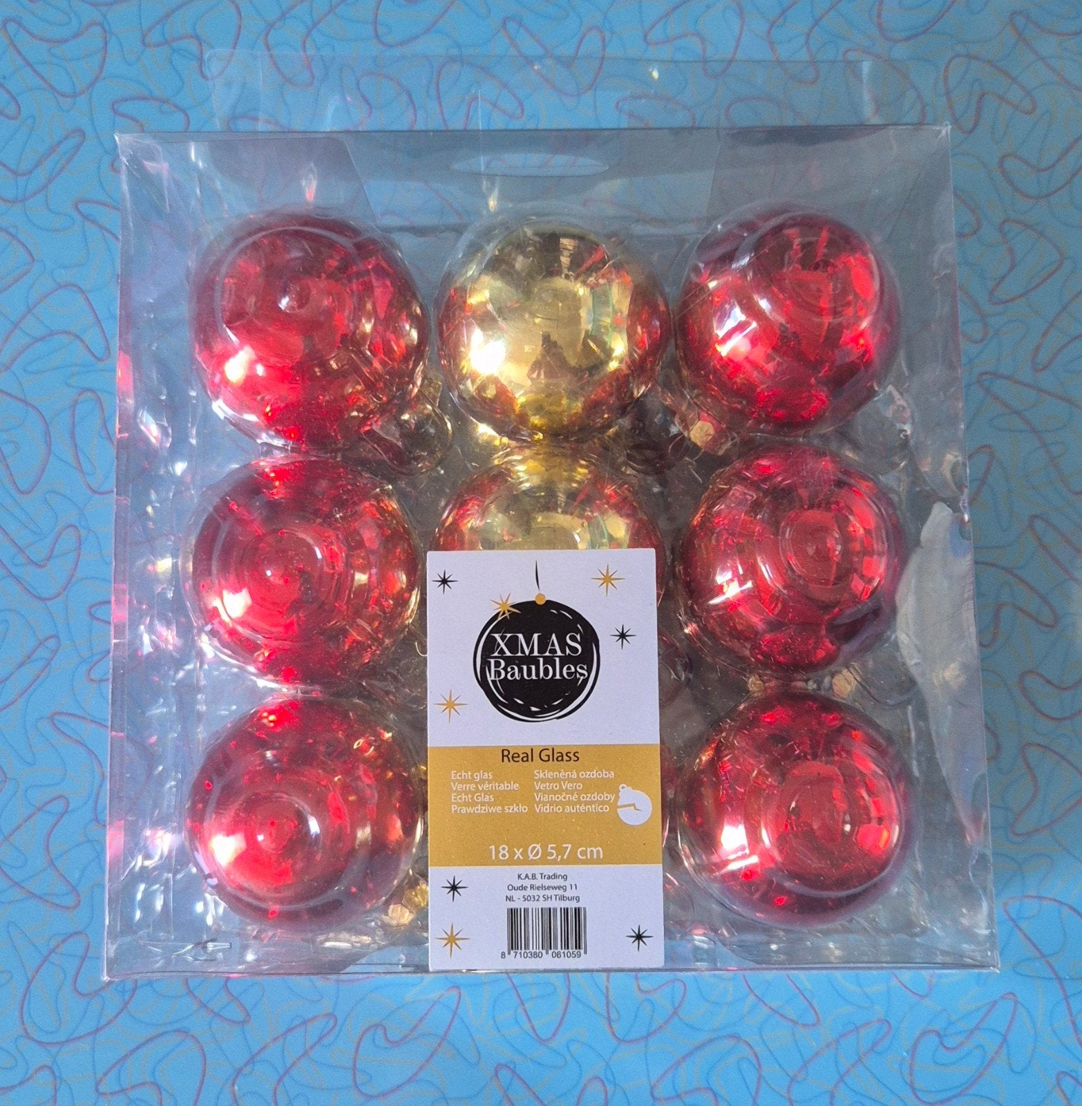 18 Kerstballen, Ophalen, Nieuw