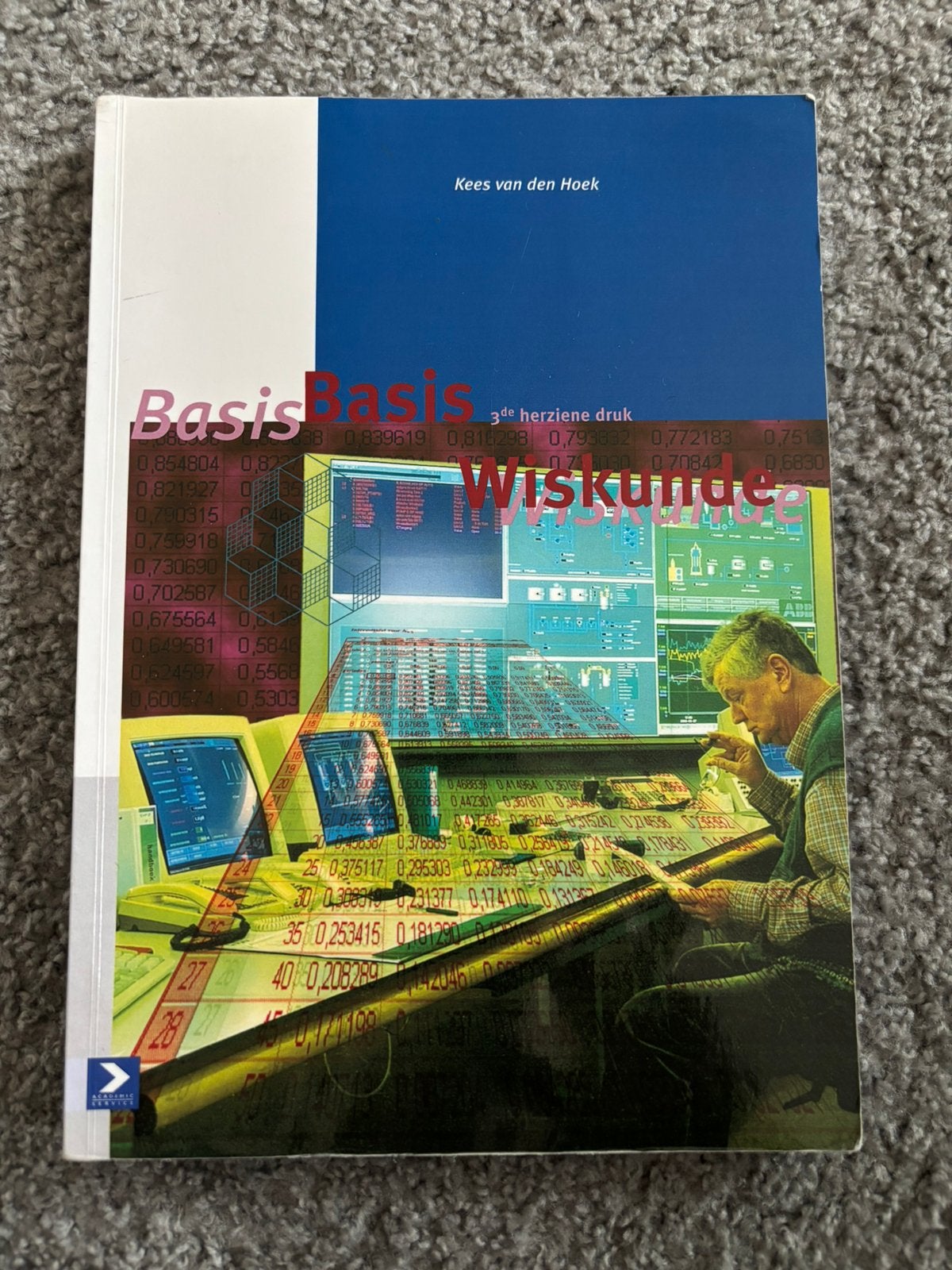 Basis wiskunde, K. van den Hoek, Ophalen of Verzenden, Zo goed als nieuw, Nederlands