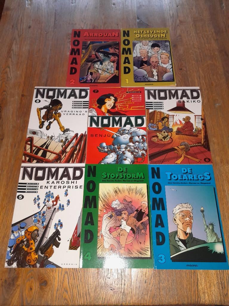 Stripboeken, Nomad, Meerdere stripboeken, Ophalen of Verzenden, Gelezen