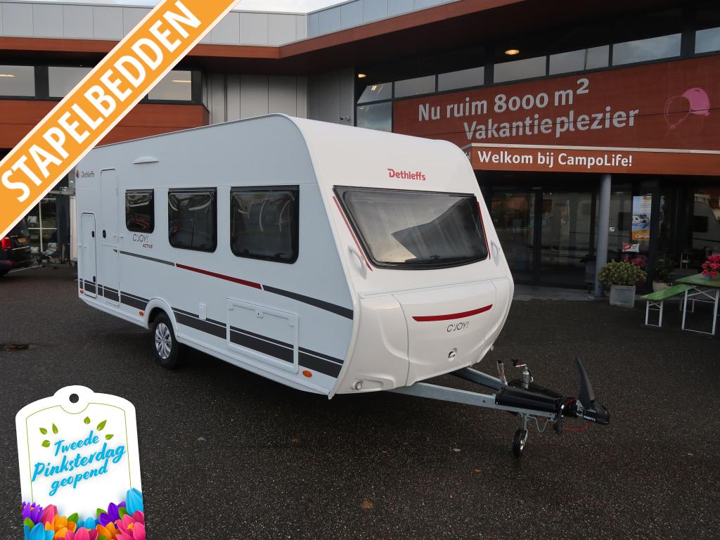 Dethleffs C'Joy 480 QLK ACTIVE !! ACTIE MODEL !!!, Schokbreker, 750 - 1000 kg, Dethleffs, 5 tot 6 meter