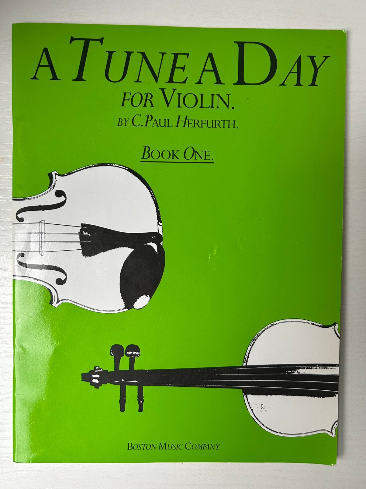 A Tune a Day for Violin Book One, Ophalen of Verzenden, Gebruikt, Les of Cursus, Klassiek
