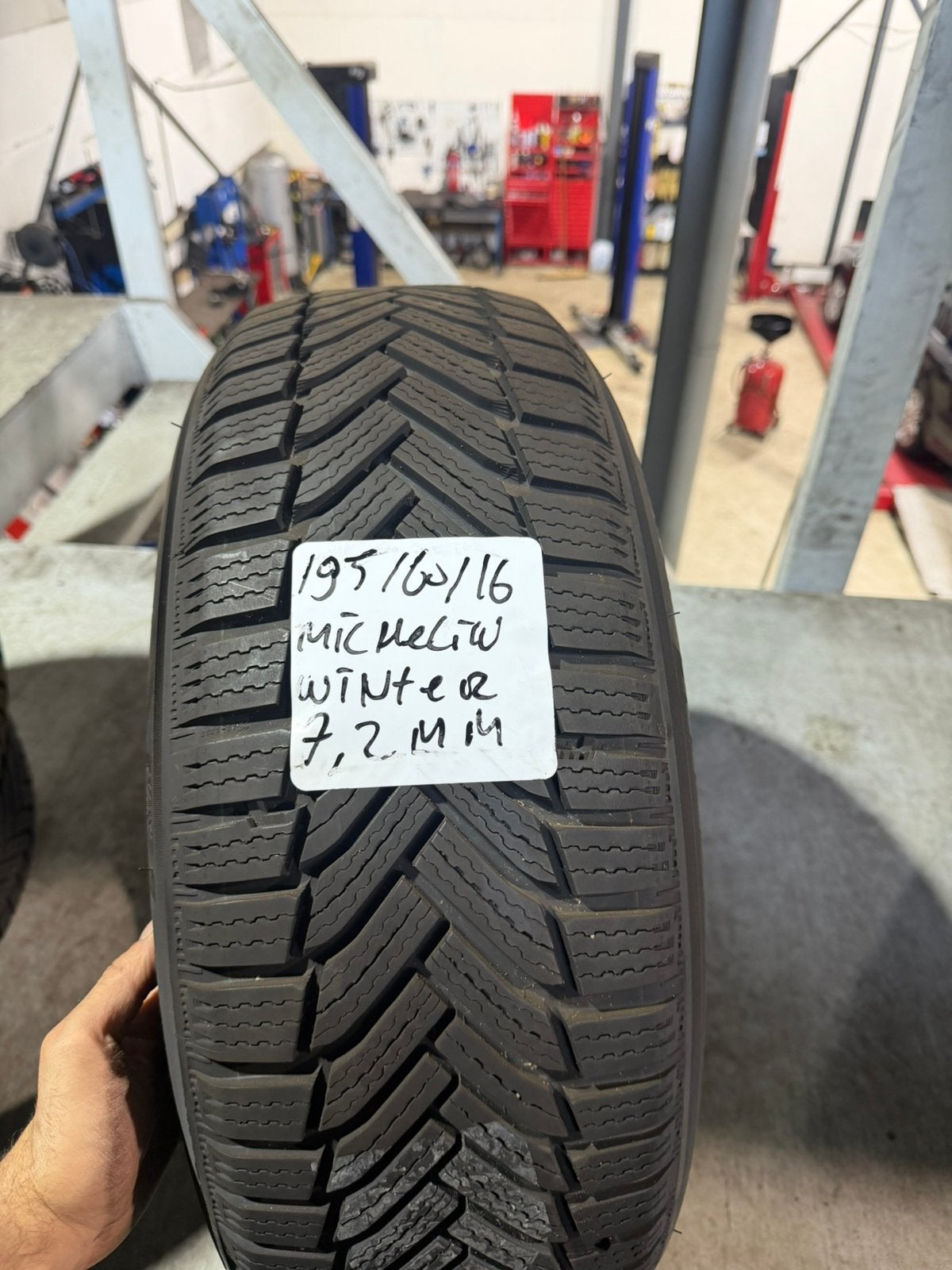 Michelin 195/60/16 7,2 MM 4 stuks, Ophalen of Verzenden