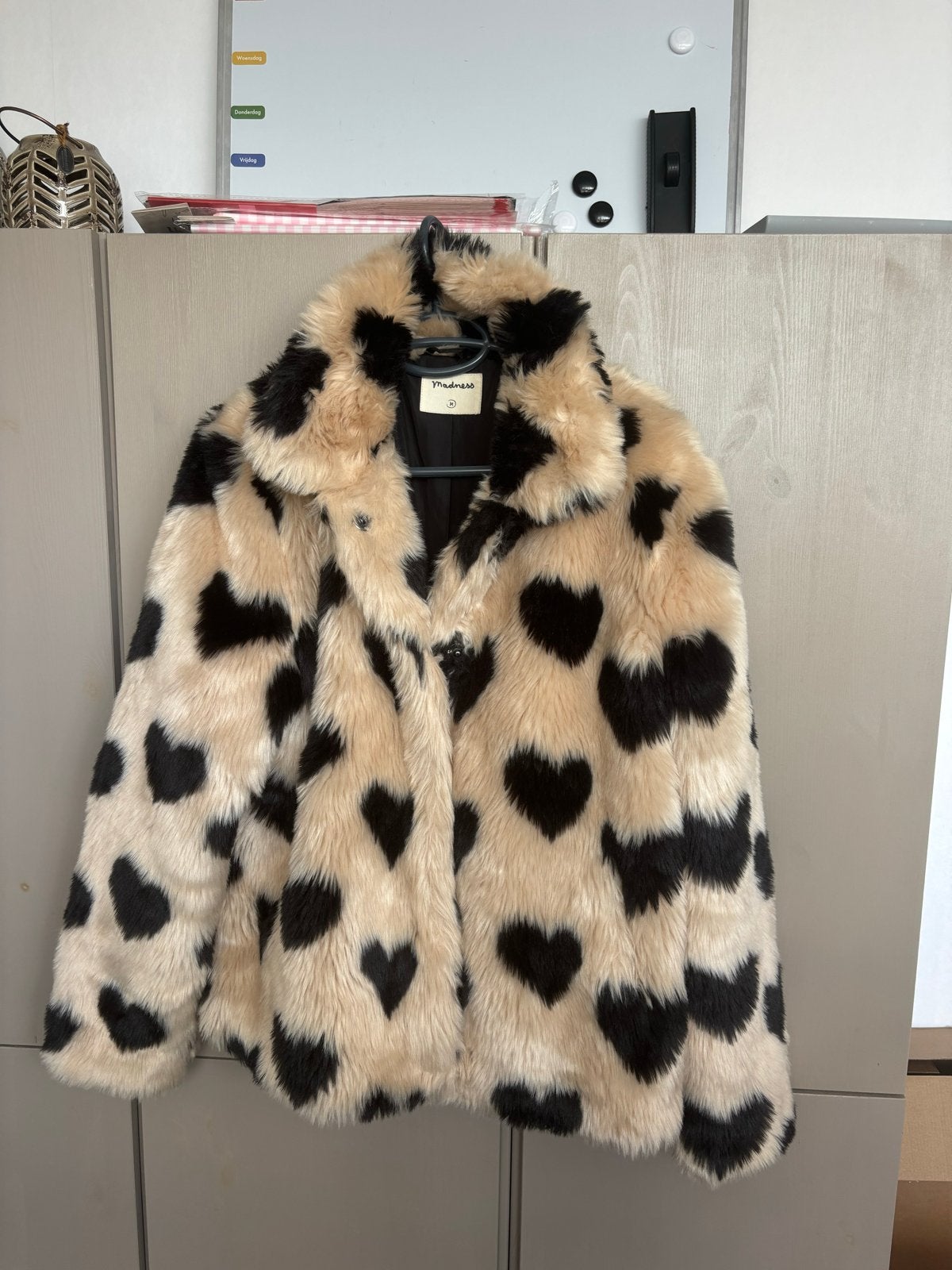 Madness winterjas dames - Zo goed als nieuw - Maat M, Ophalen of Verzenden, Zo goed als nieuw, Maat 38/40 (M), Meerkleurig