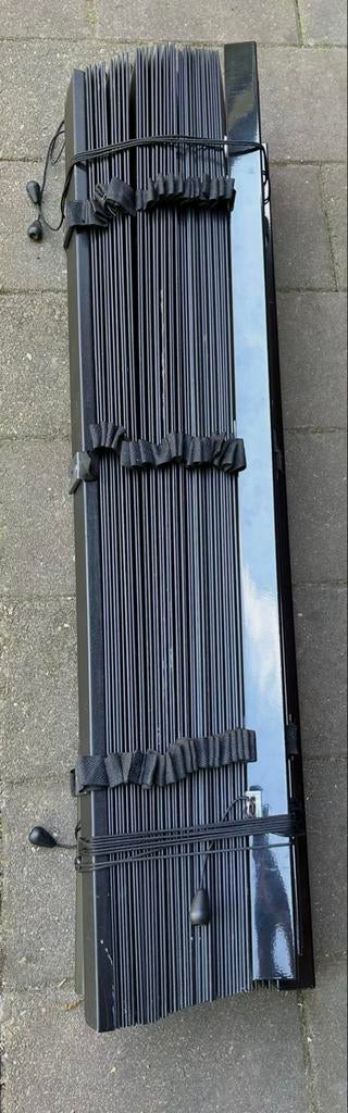 Gamma Houten Jaloezieën 50mm Matzwart - Diverse Maten, Huis en Inrichting, Stoffering | Gordijnen en Lamellen, Ophalen, 100 tot 150 cm