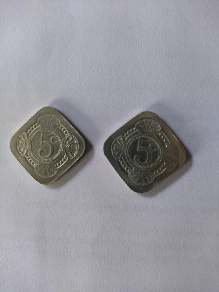 Nederland 35 jaar Vrij / 5 cent., Postzegels en Munten, Munten | Nederland, Ophalen of Verzenden, Koningin Wilhelmina
