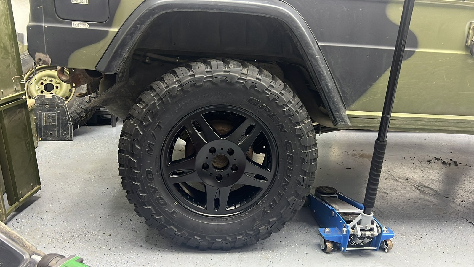 W461 w463 18 inch ashtaroth met toyo terrein banden, Ophalen, Nieuw