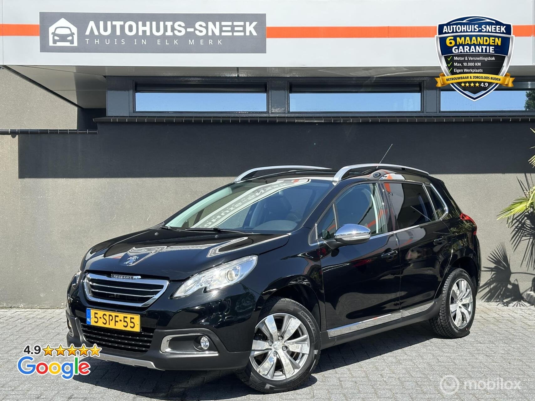 Peugeot 2008 1.6 VTi Allure Automaat| Pano| Cruise| Trekhaak, Euro 5, 15 km/l, Gebruikt, 4 cilinders