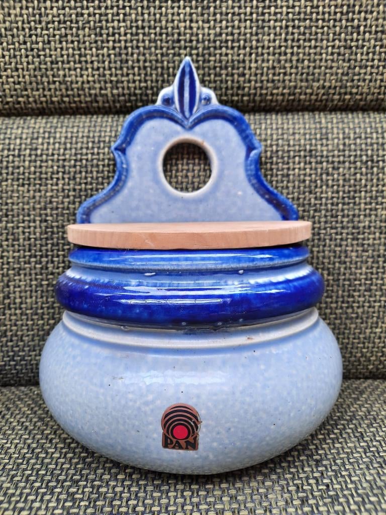 Vintage West-Germany zoutpot van PAN, Antiek en Kunst, Antiek | Keramiek en Aardewerk, Ophalen of Verzenden