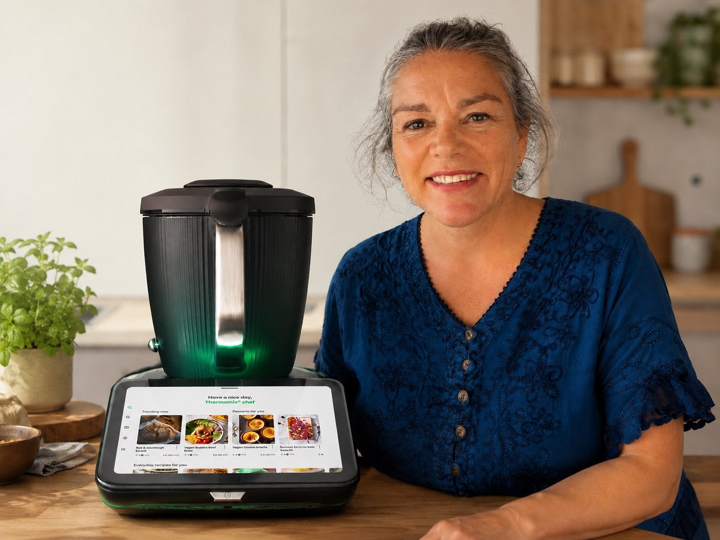 Thermomix TM7 kookworkshop, Nieuw, 3 snelheden of meer, Ophalen of Verzenden, 2 tot 3 liter