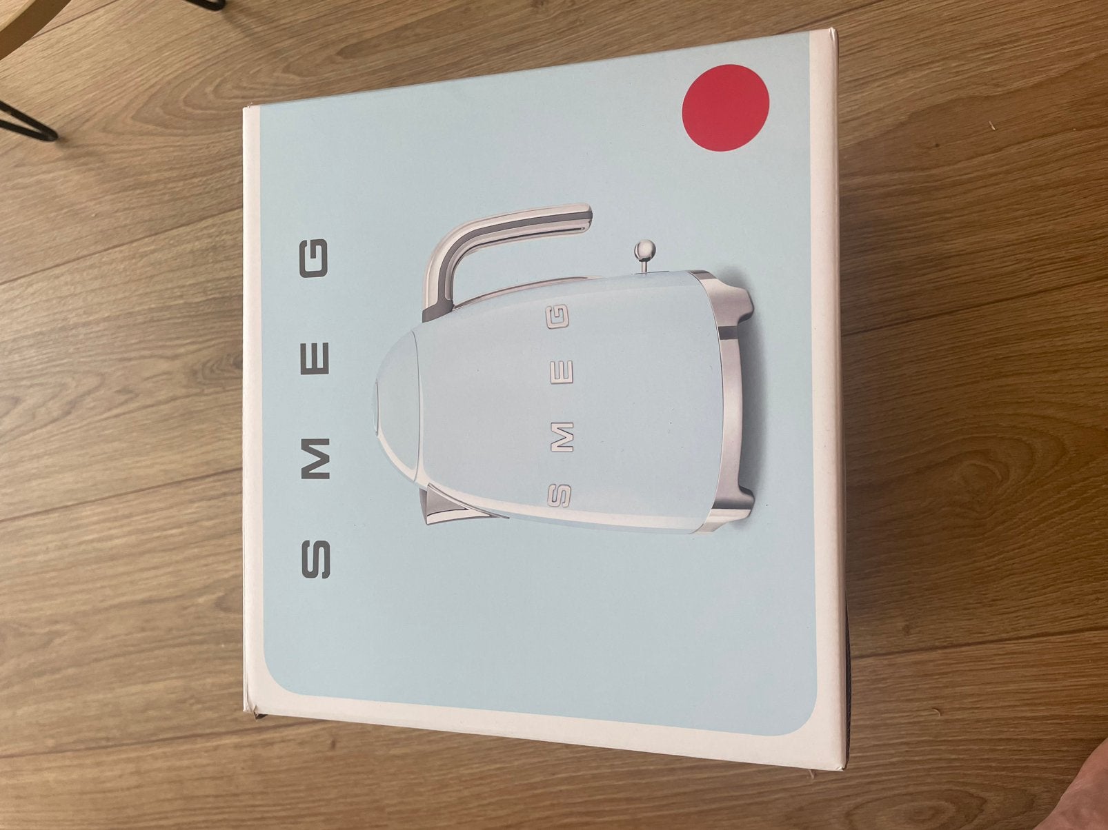 Smeg KLF03RDEU, 1 tot 2 liter, Ophalen of Verzenden, Draadloos