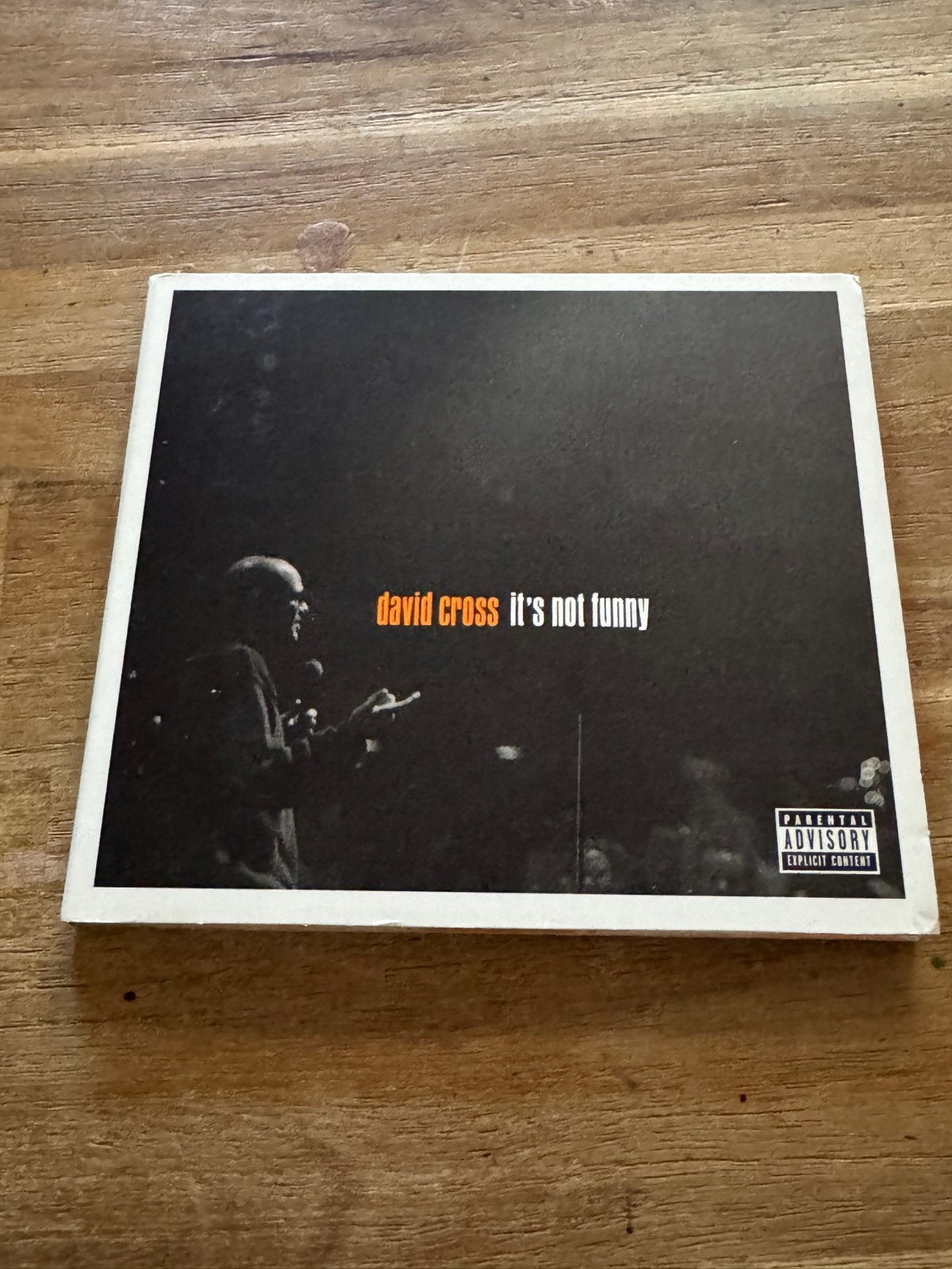 David Cross - It's Not Funny, Ophalen of Verzenden, Gebruikt, Album, Inclusief boekje