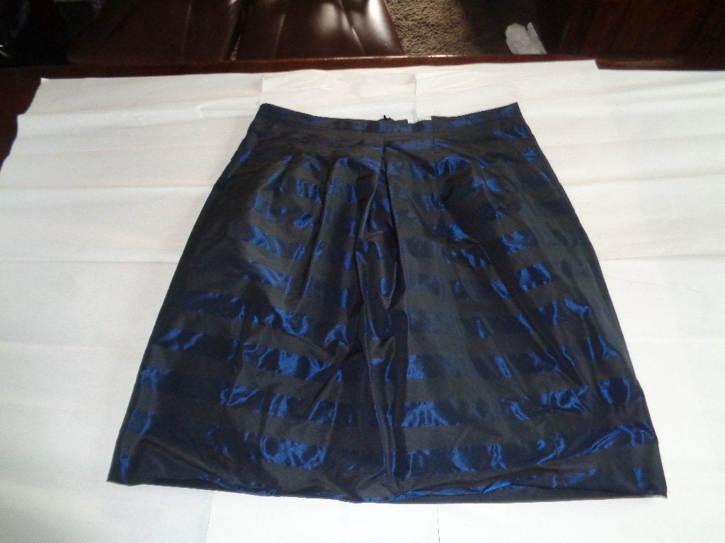 SEY STUDIO blauwe gestreept rokje, Maat 42/44 (L), Nieuw, Knielengte, SEY STUDIO