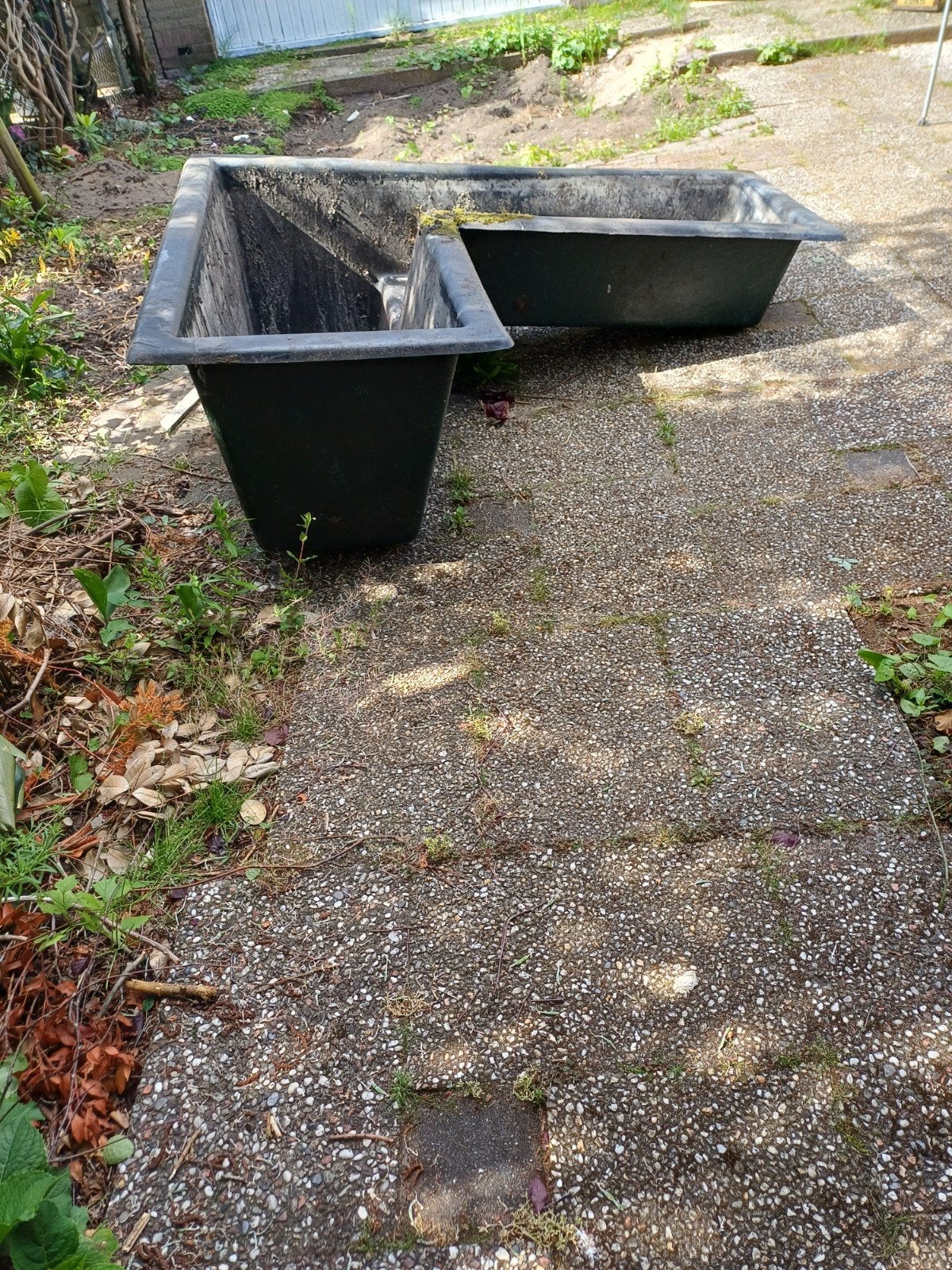 Vijverbak 165x200cm, Tuin en Terras, Vijvers, Ophalen, Gebruikt