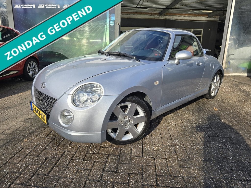 Daihatsu Copen 1.3-16V | 12MND GARANTIE | NIEUWE APK | LEDER, Auto's, Daihatsu, Voorwielaandrijving, Gebruikt, 4 cilinders, Cabriolet