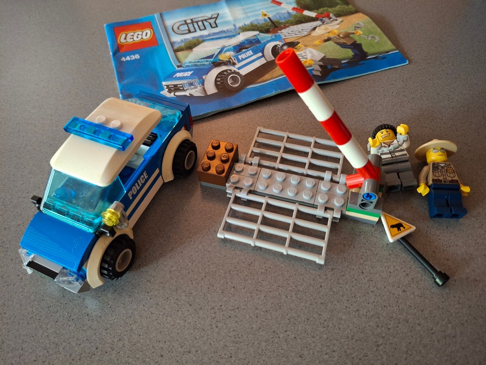 Lego City Politie Achtervolging 4436 met instructies, Compleet, Lego, Ophalen of Verzenden, Complete set