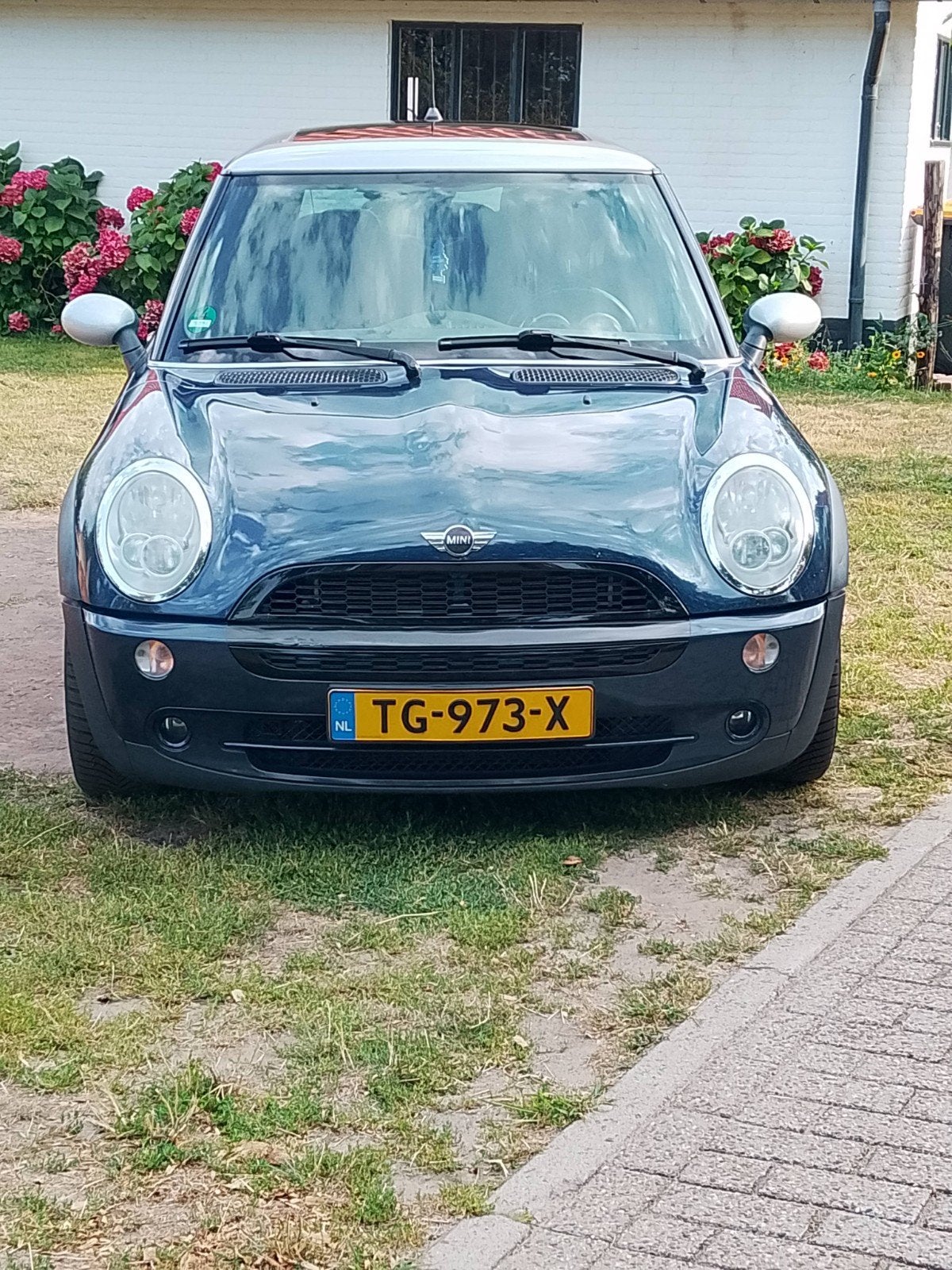 Mini Cooper S blauw Bj 2006 incl nwe APK Info 0655955031, Voorwielaandrijving, 4 cilinders, 14 km/l, Bedrijf