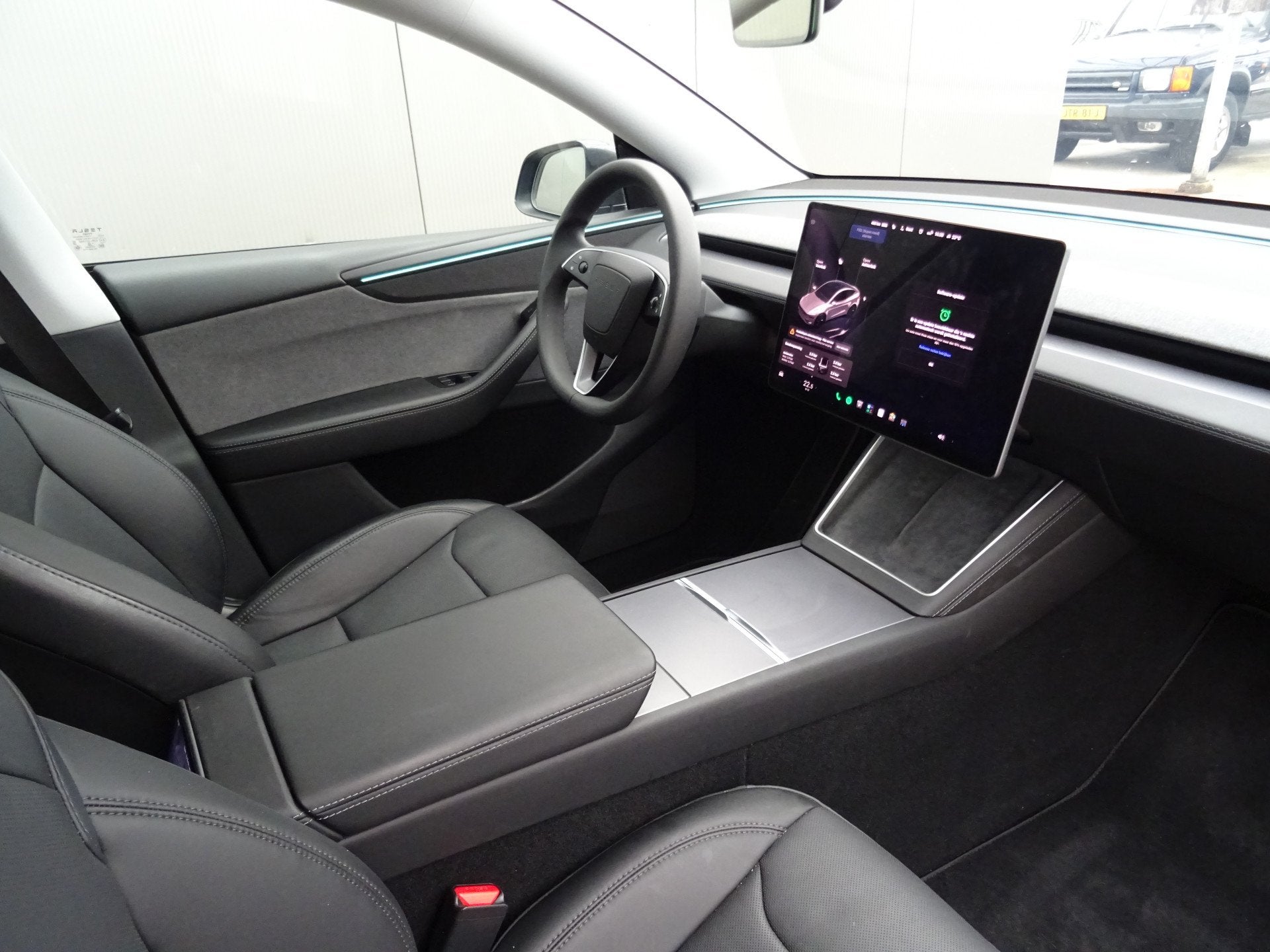 Tesla Model Y Premium Long Range RWD 78.1 kWh * FSD * SFEER, Auto's, Automaat, Achterwielaandrijving, Gebruikt, Zwart