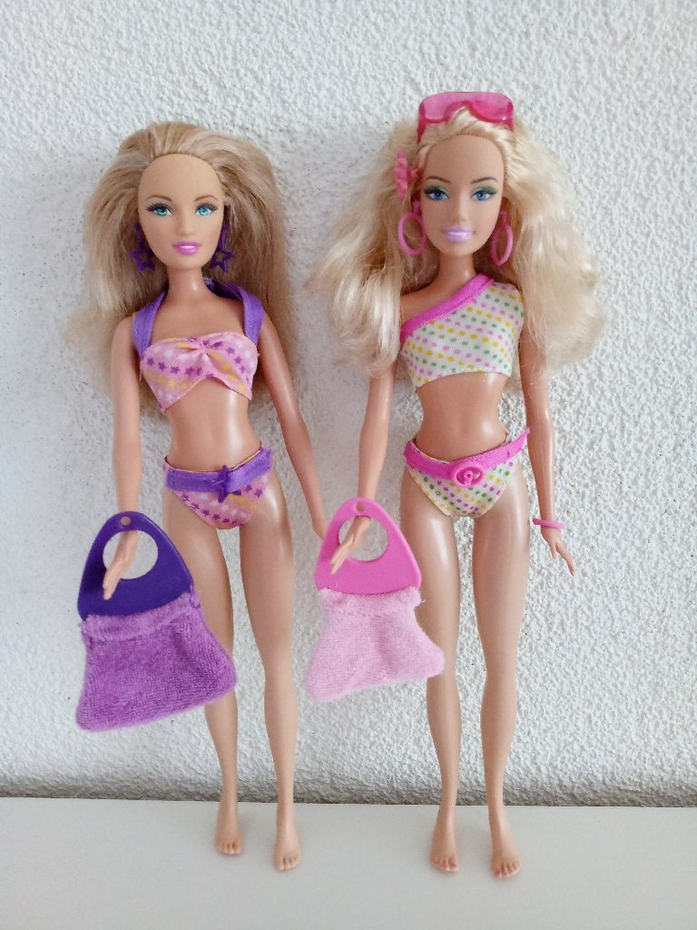 Beach Glam - SUMMER K8384 en BARBIE K8383, Ophalen of Verzenden, Gebruikt, Pop