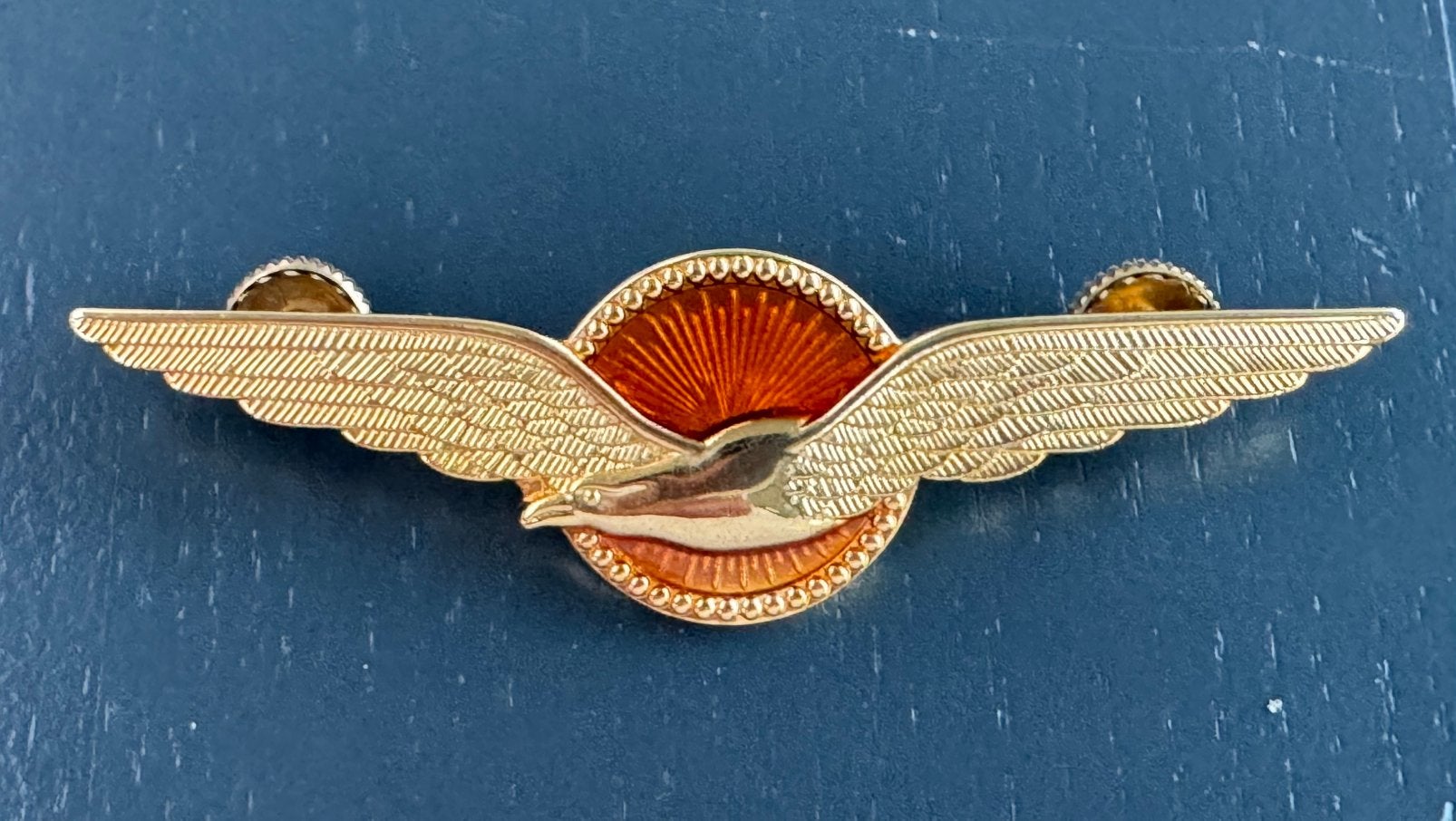 KLu RNLAF vliegerwing Groot Militair Brevet, Ophalen of Verzenden, Luchtmacht, Nederland, Lintje, Medaille of Wings